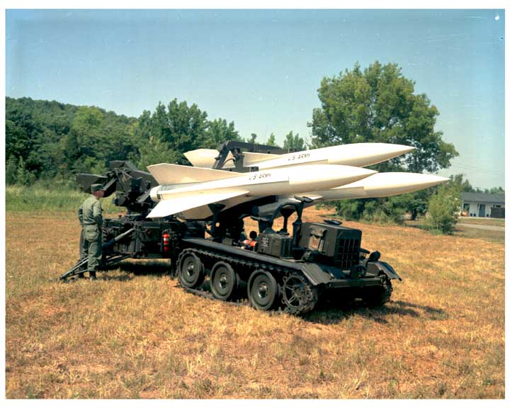 Пусковая установка ЗРК ПВО Hawk