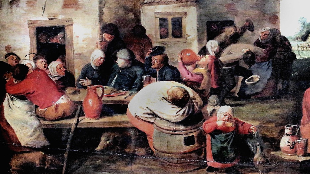 Эдриан Брауэр. 1605–1638 гг. Антверпен и Амстердам. Фестиваль в деревне.