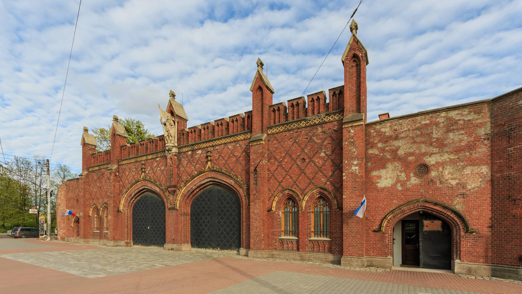 Фридландские ворота в Калининграде. 2017 год