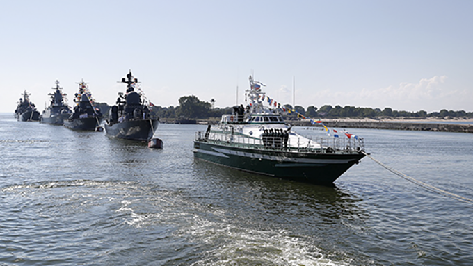 На Балтийском флоте началась подготовка к празднованию Дня ВМФ