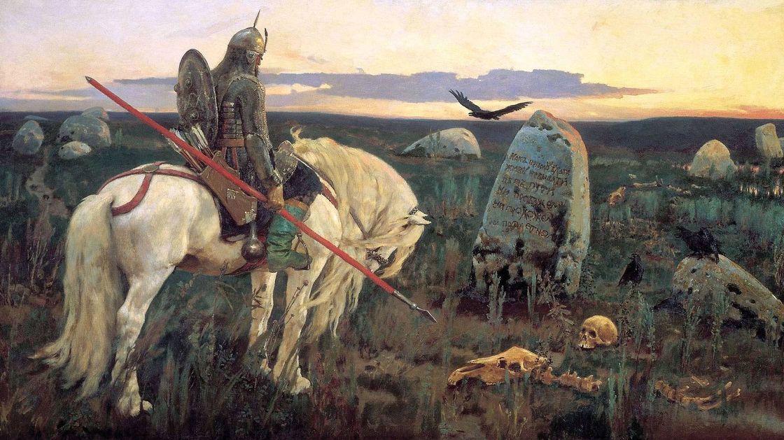 Виктор Михайлович Васнецов. Витязь на распутье. 1882