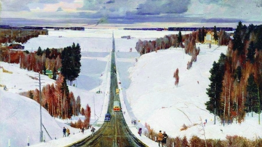 Георгий Григорьевич Нисский. Пейзаж. 1957