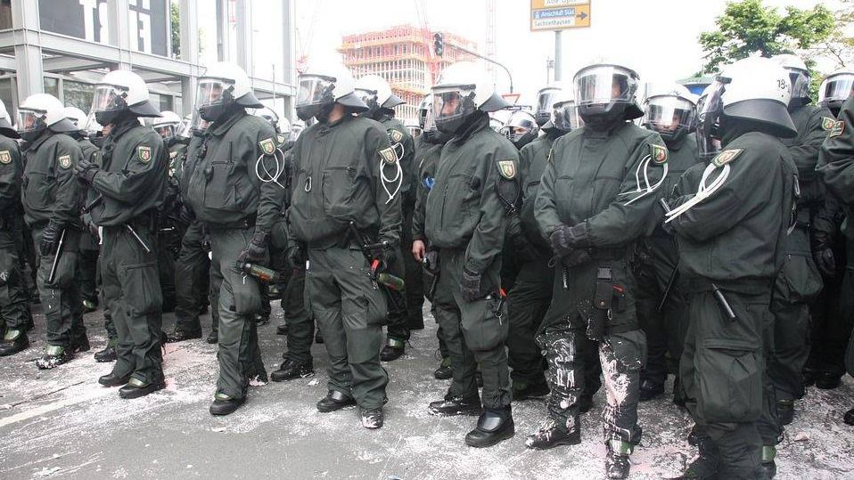 Немецкие полицейские фото