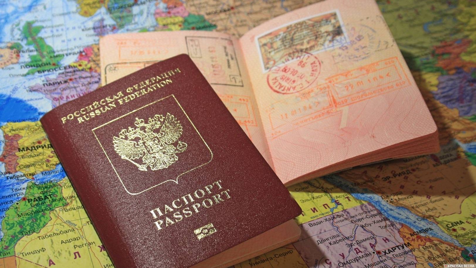 Заграничный паспорт. Россия