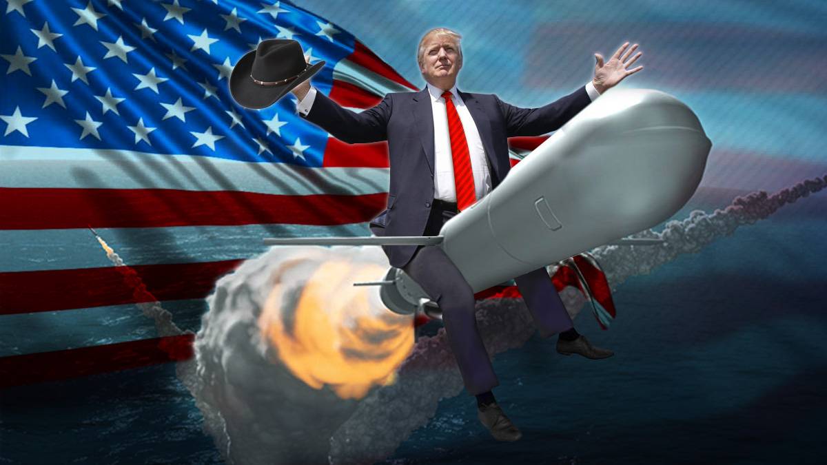 Трамп на умной ракете