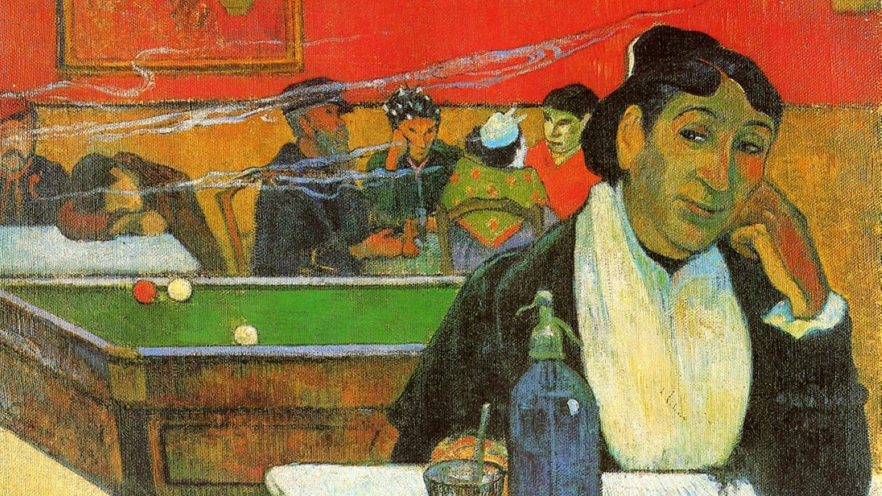 Винсент Ван Гог. Ночное кафе в Арле (Мадам Жину). 1888