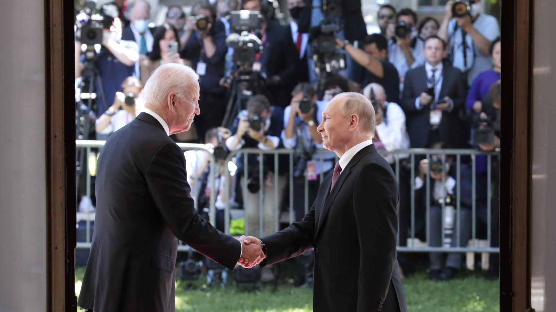 Путин и Байден. Встреча 16 июня 2021 года