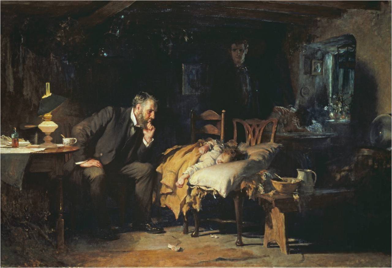 Сэмюэль Люк Филдес. «Доктор». 1891 г.