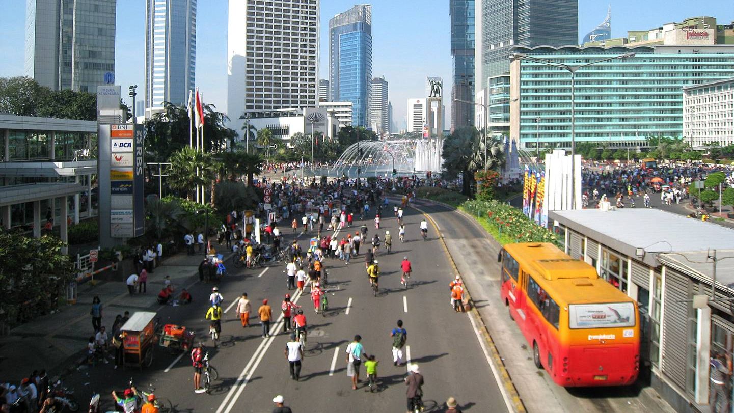 Улицы Джакарты
