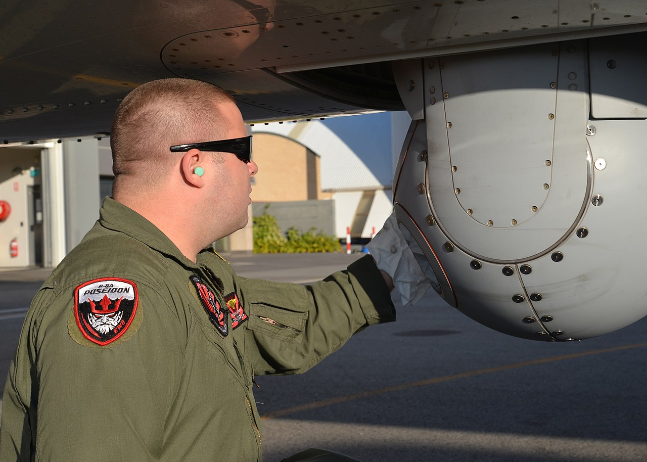 Подготовка к вылету P-8 Poseidon