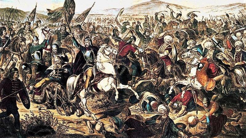 Адам Стефанович. Косовская битва 1389 года. 1870