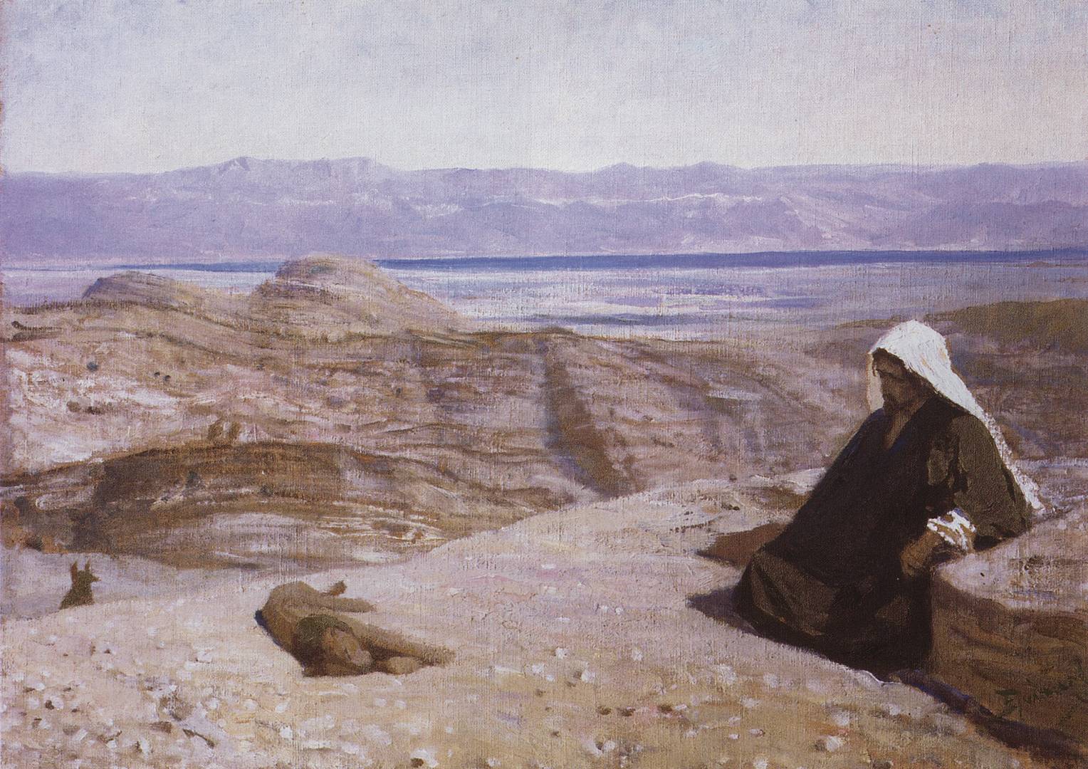 Василий Поленов. «Был в пустыне». 1909