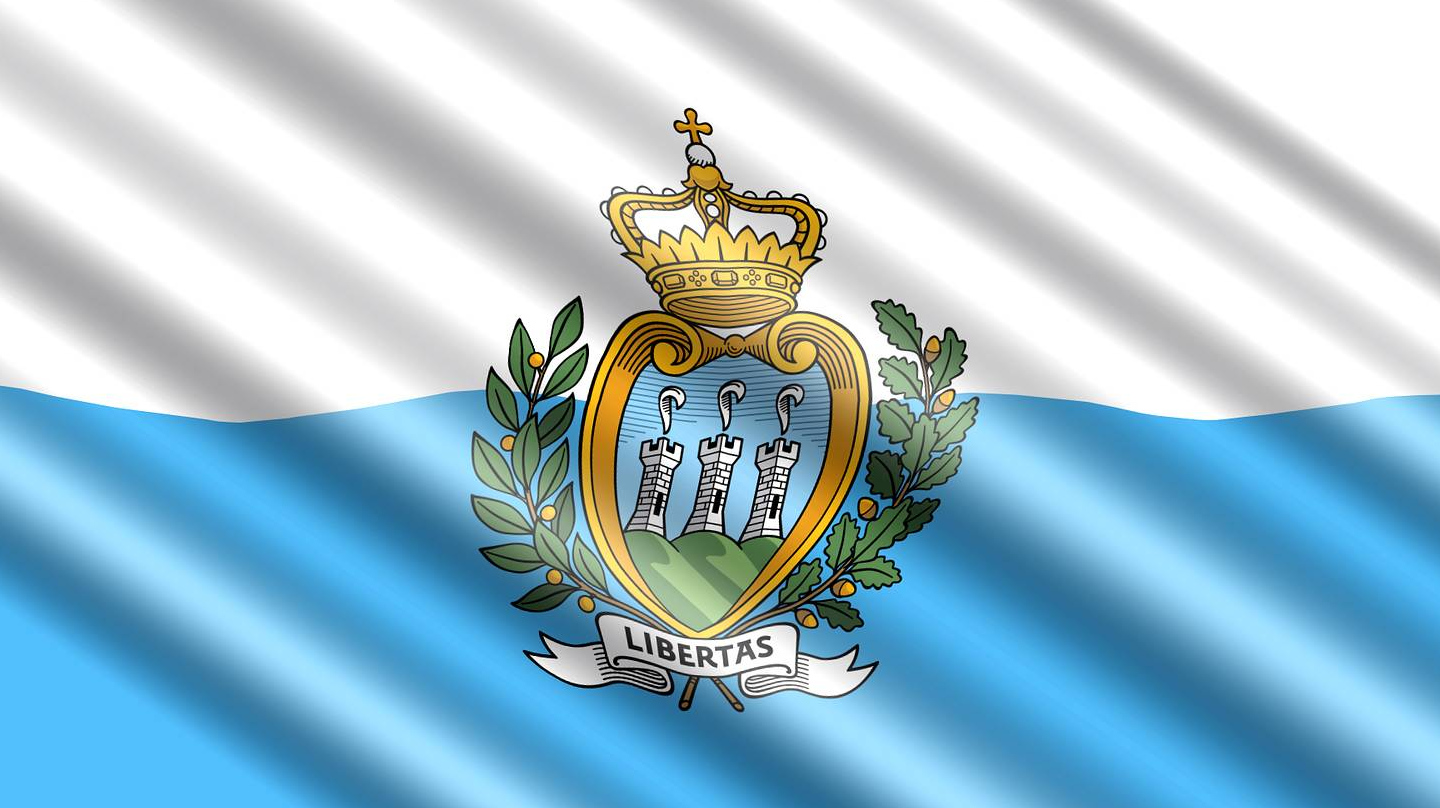 Флаг Сан-Марино 