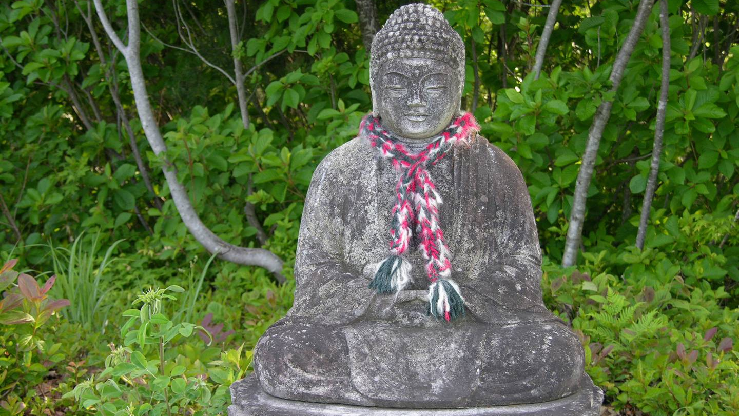 Статуя Будды в Фукусиме