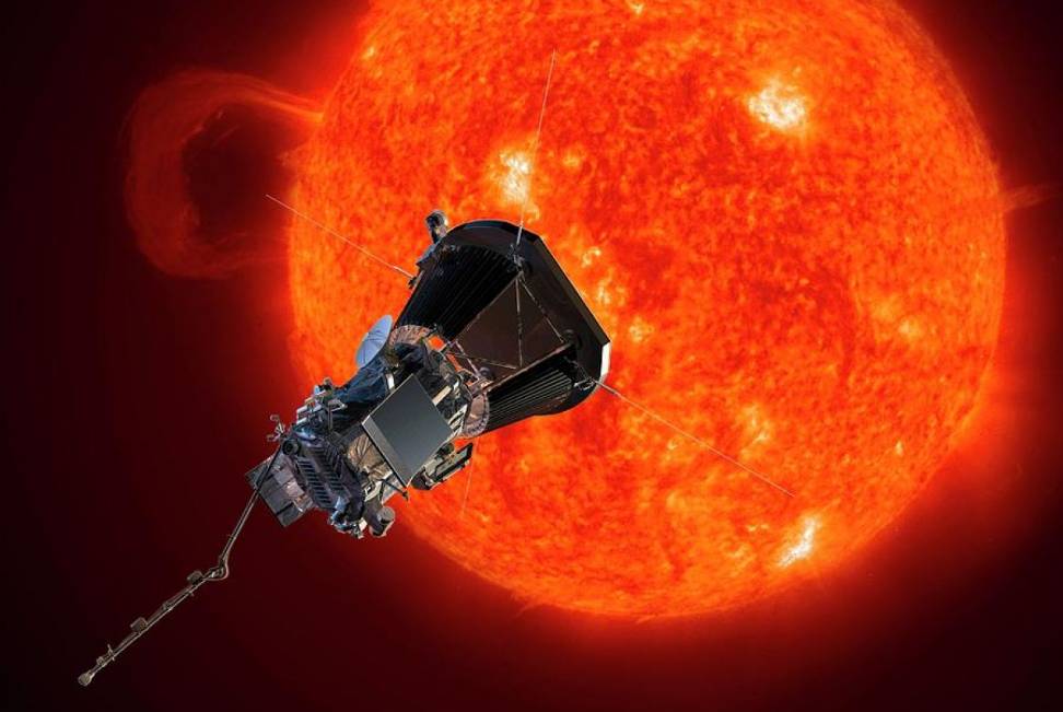 Художественная визуализация зонда Parker Solar Probe