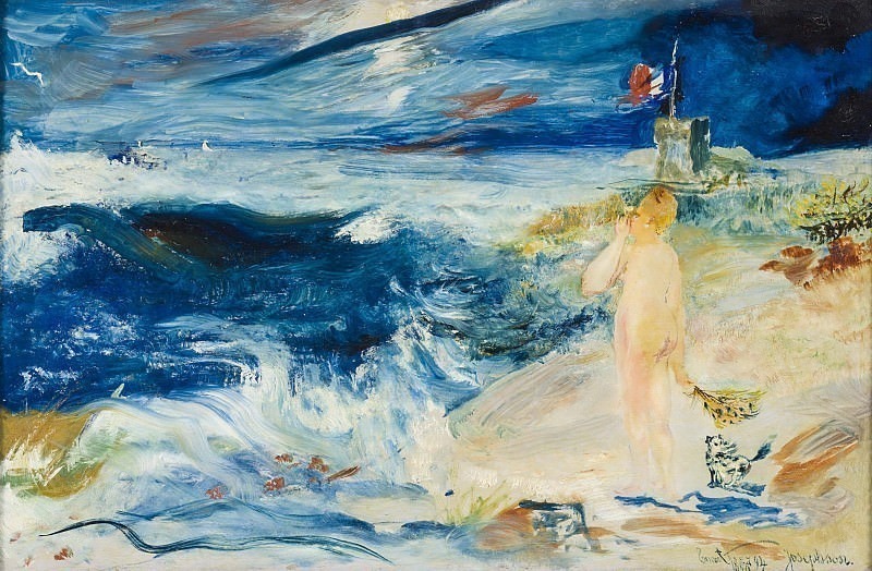 Эрнст Юсефсон. На берегу моря. 1894