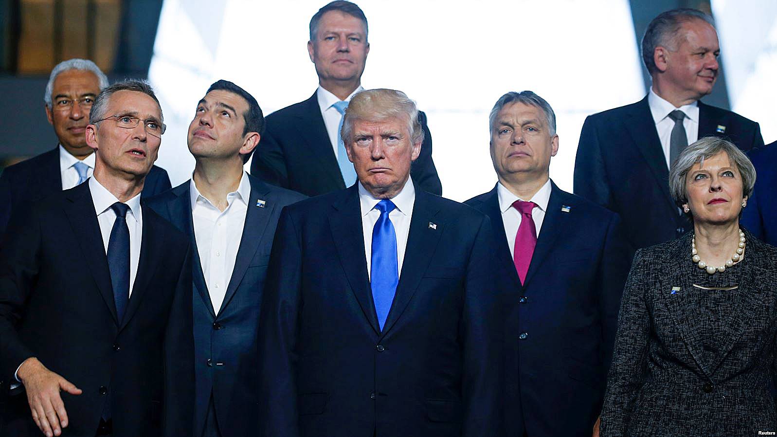 Саммит НАТО в Брюсселе. 25 мая 2017 г.