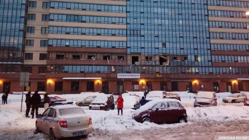 Взрыв на улице Репищева, Санкт-Петербург