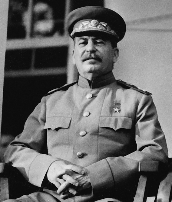 Сталин на Тегеранской конференции