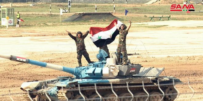 Сирийские танкисты на АрМИ-2021