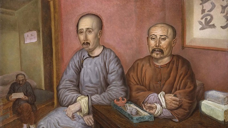 Карл Питер Мазер. Китайские торговцы 1848—1850