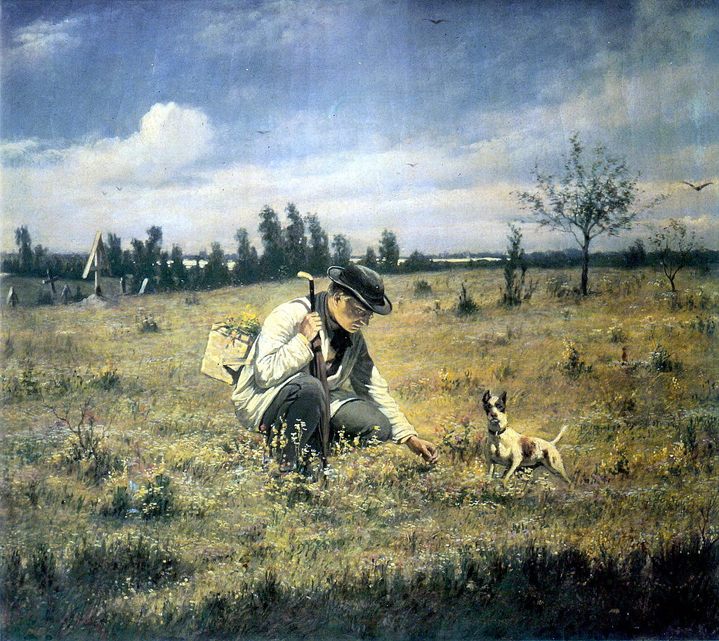 Василий Перов. Ботаник. 1874