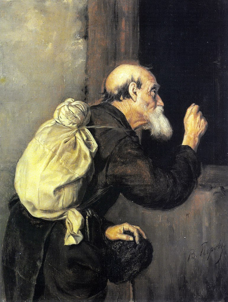 Василий Перов. Старик-странник. 1869