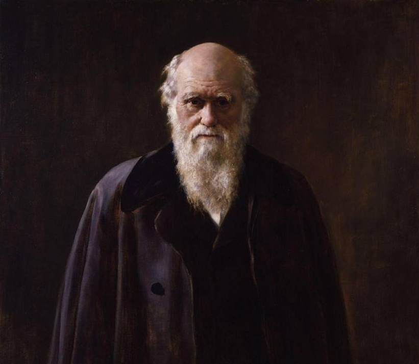 Джон Кольер. Чарльз Дарвин. Фрагмент. 1883