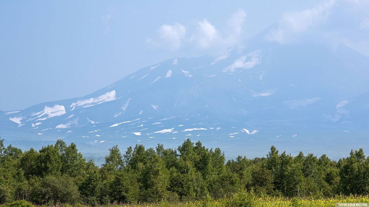 Авачинский вулкан, Камчатка, Россия.