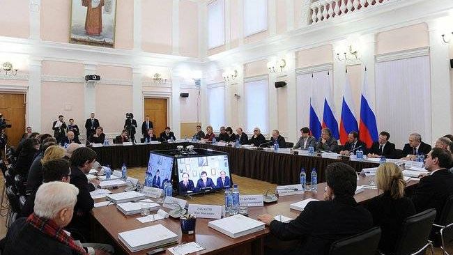 Заседание Совета при Президенте Российской Федерации по культуре и искусству
