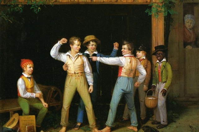 Уильям Сидней Маугт. Ссора школьников. 1830