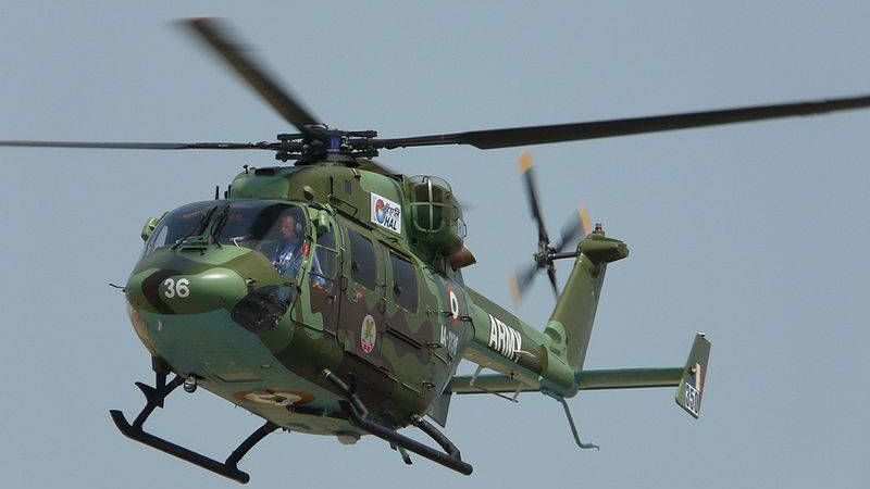 Многоцелевой военный вертолёт  Dhruv
