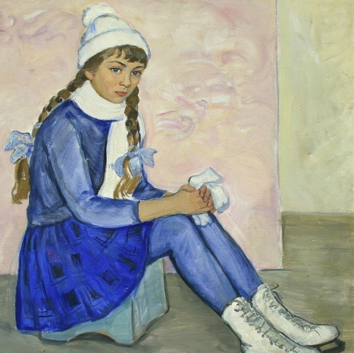 Попова Ирина Николаевна. Фигуристка. 1968