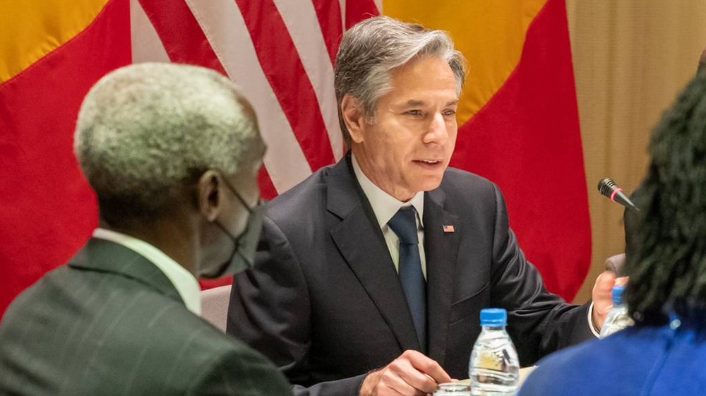 Энтони Блинкен на переговорах в Сенегале