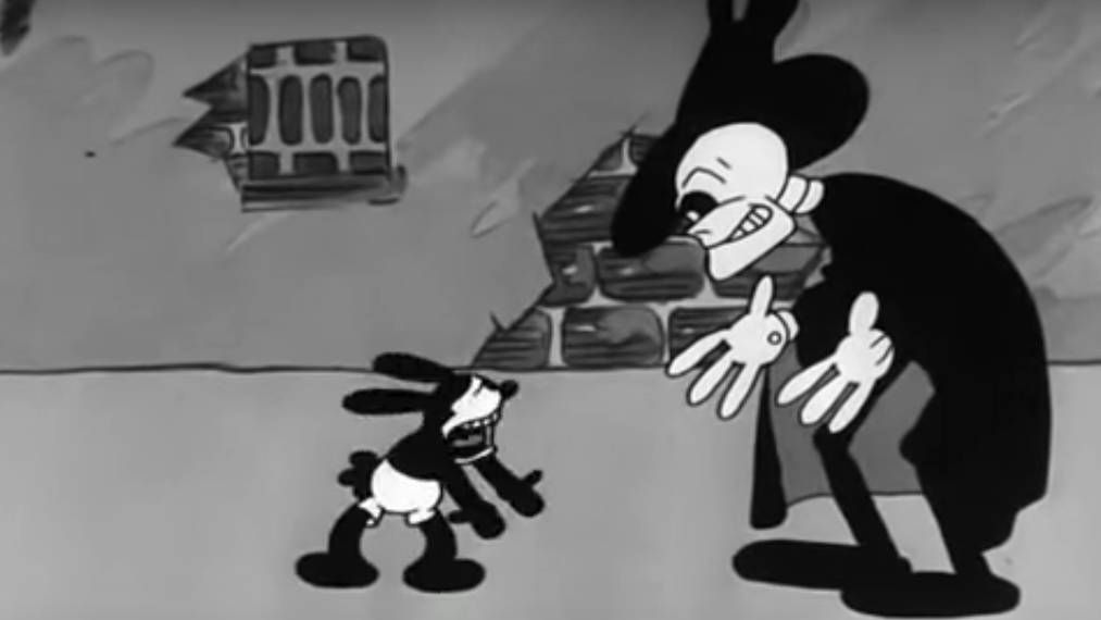 Цитата из мультсериала «Удачливый кролик Освальд». США, 1930