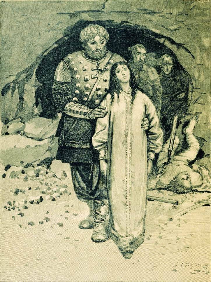 Андрей Рябушкин. Добрыня Никитич. 1895