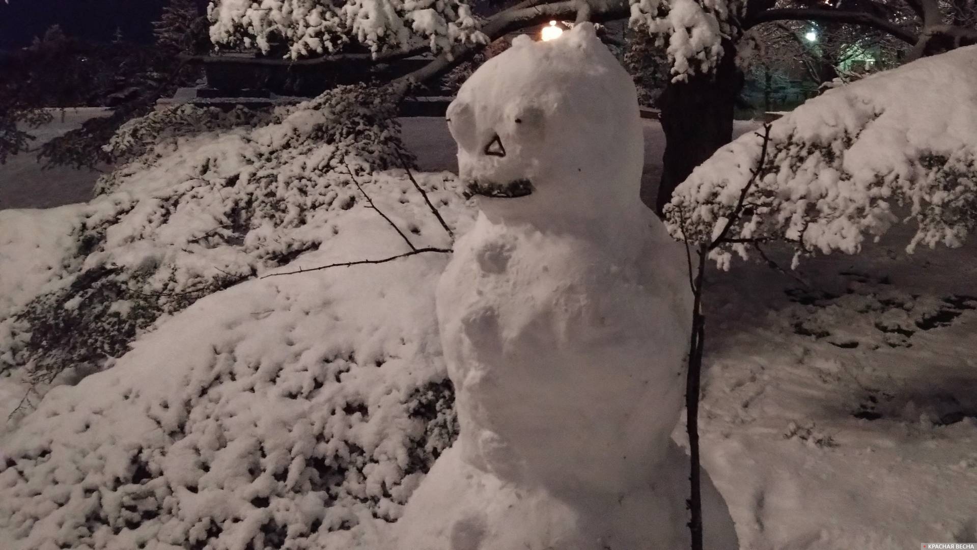 Снеговик. Севастополь 