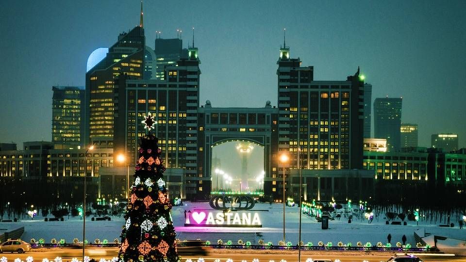 Зимняя Астана