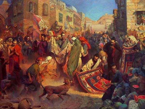 Чжан Хуннян. Шелковый путь. 