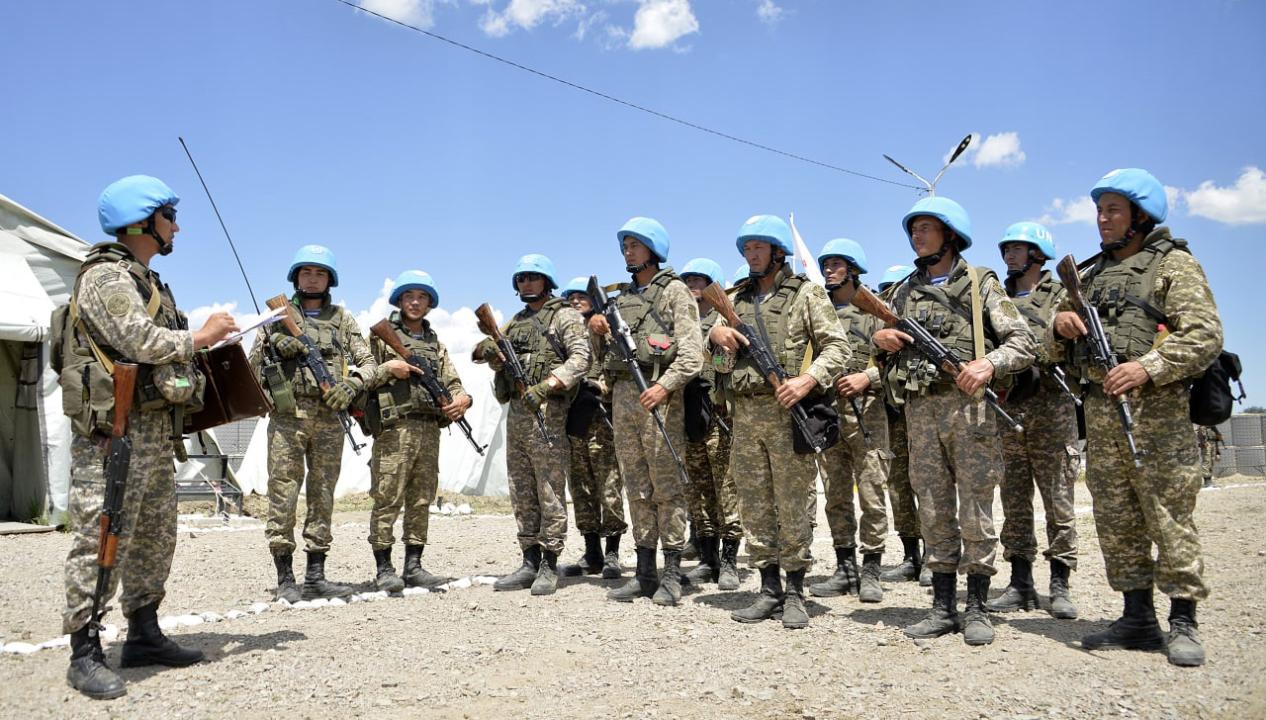 Казахстанские миротворцы ООН