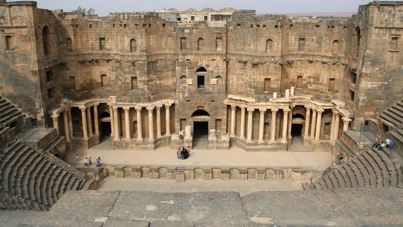 Древний амфитеатр Сирия