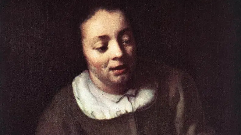 Ян Вермеер. Хозяйка и служанка (фрагмент). 1660