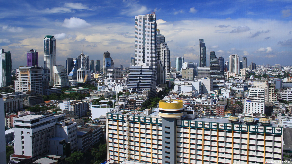 Вид на Бангкок. Таиланд