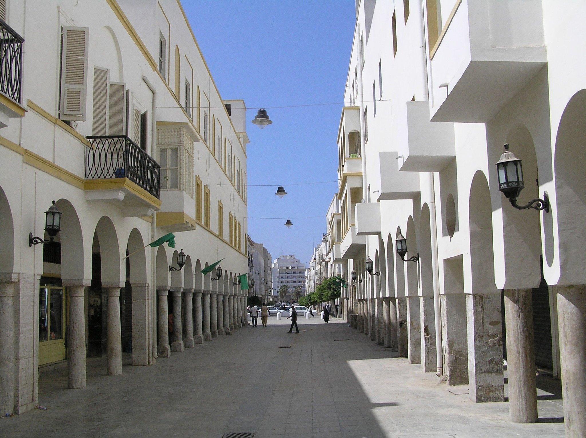 Улица Умар Мухтар. Бенгази