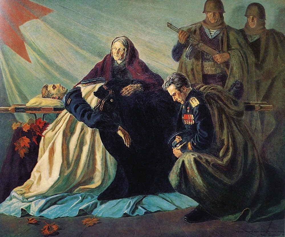 Фёдор Богородский. Слава павшим героям. 1945
