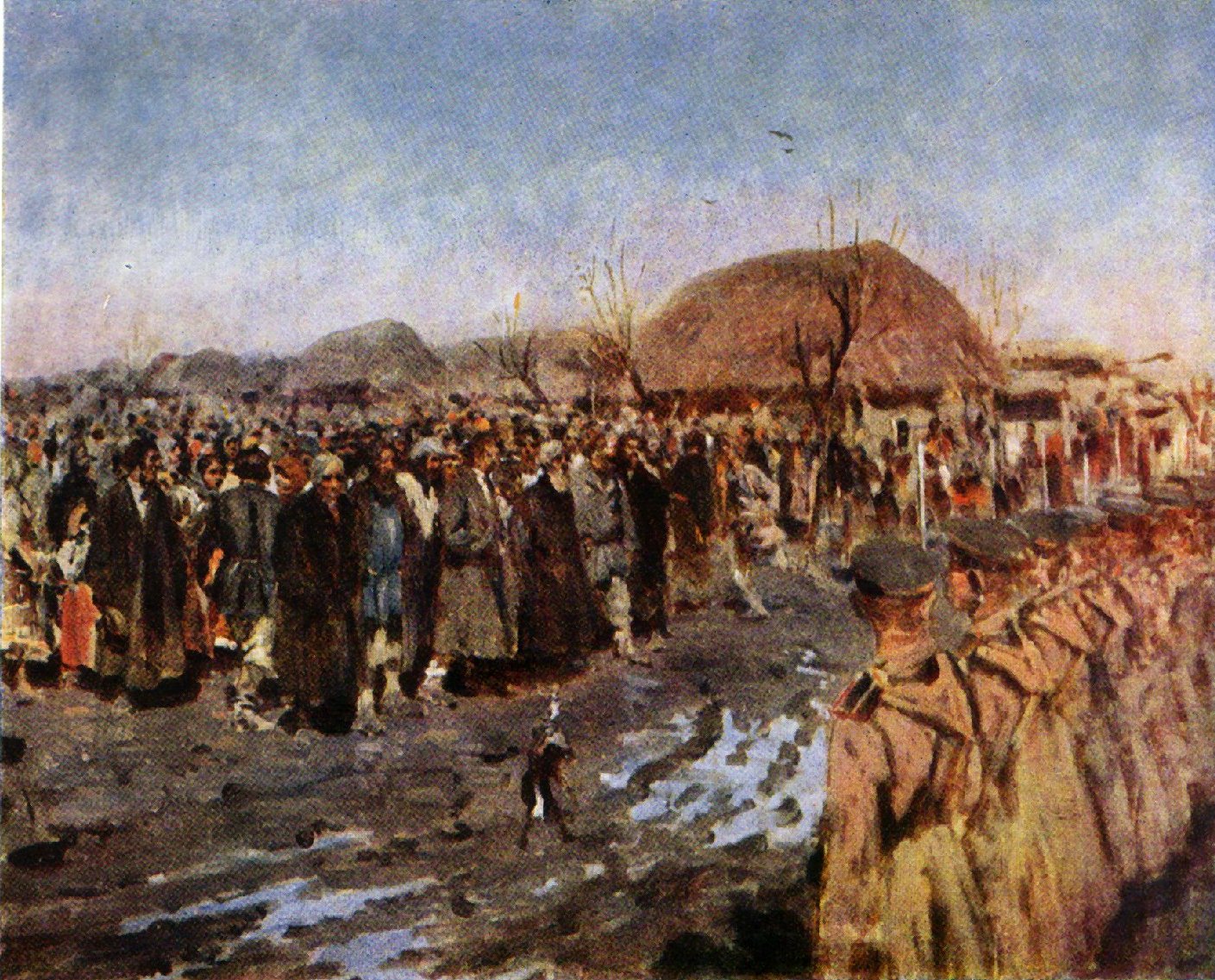 Сергей Иванов. Бунт в деревне. 1889