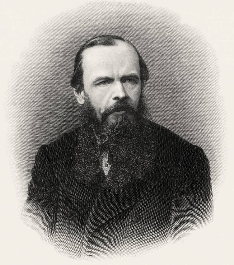 Ф. М. Достоевский. Гравюра на стали неизвестного автора.1877