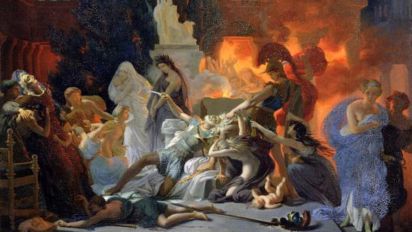 Пьер-Нарсис Герен. Смерть Приама. 1817