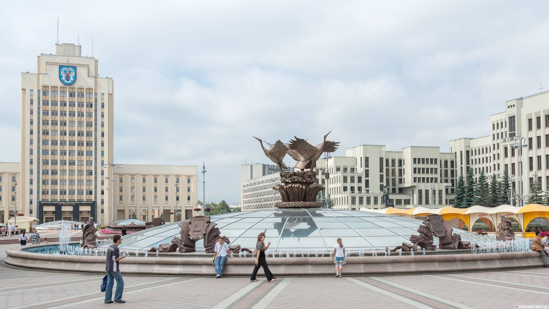 Площадь Независимости. Минск. Белоруссия