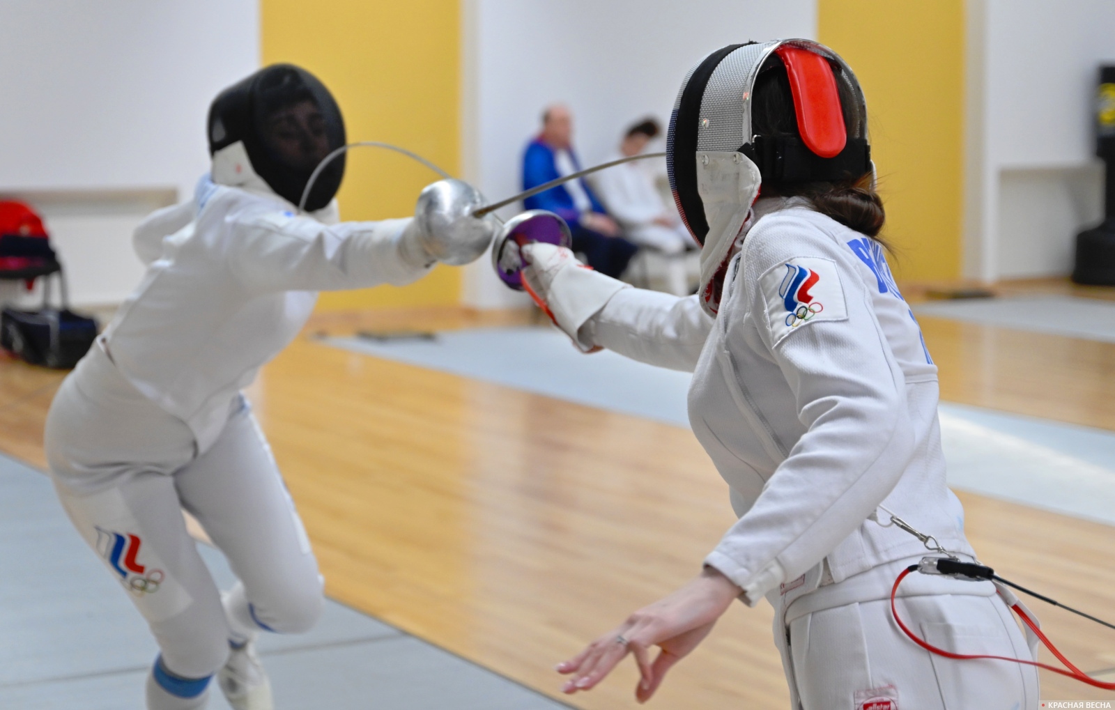 Фехтование на шпагах. Женщины